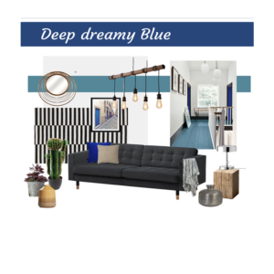 Deep dreamy Blue Individual scheme Serviced Accommodation (Printed edition)