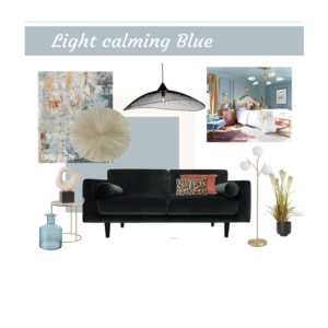 Light Calming Blue individual scheme Serviced Accommodation (Printed edition)